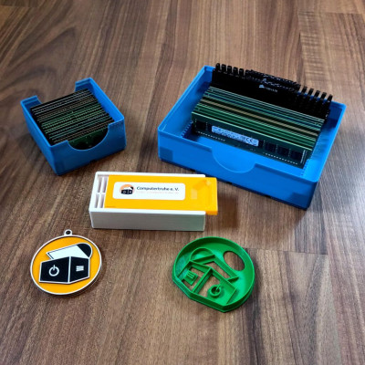 Verschiedene 3D-gedruckte Gegenstände