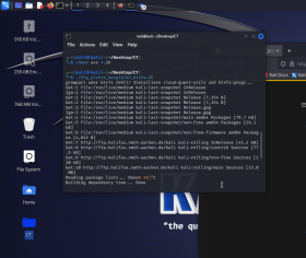 Screenshot: Nachinstallieren von Zusatzprogrammen